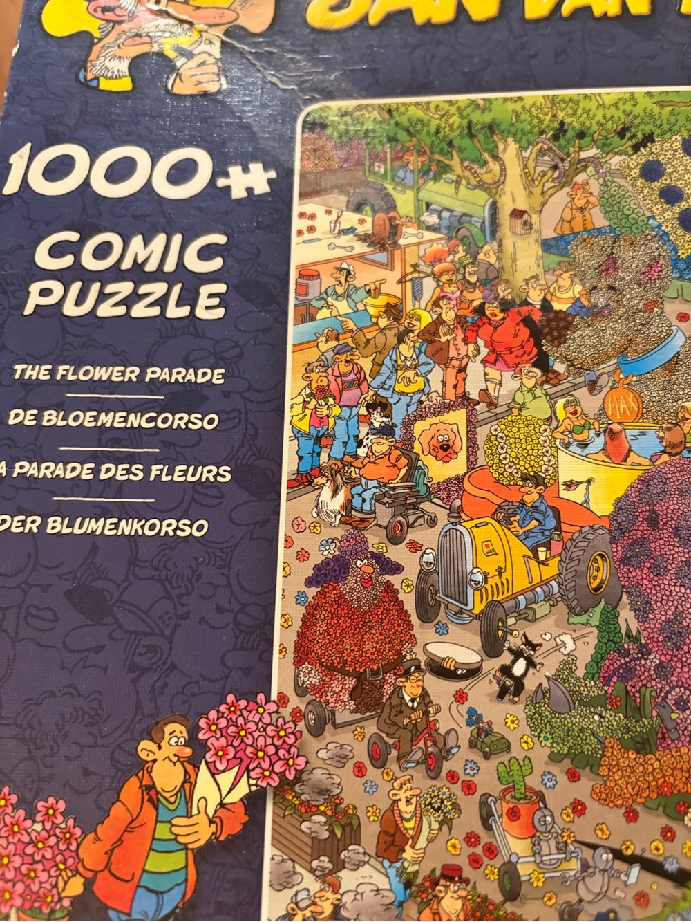 Jan Van Haasteren flower parade puzzle 1000